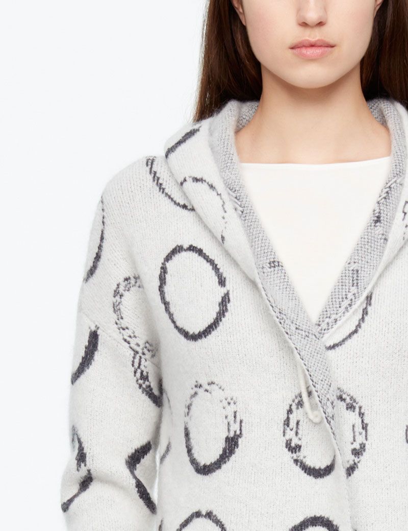 Sarah Pacini CARDIGAN - KREIS-MOTIV