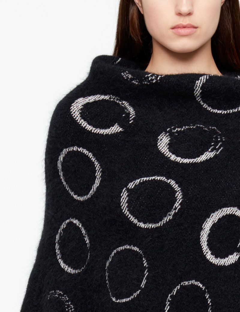 Sarah Pacini PONCHO - CIRCLE MOTIF