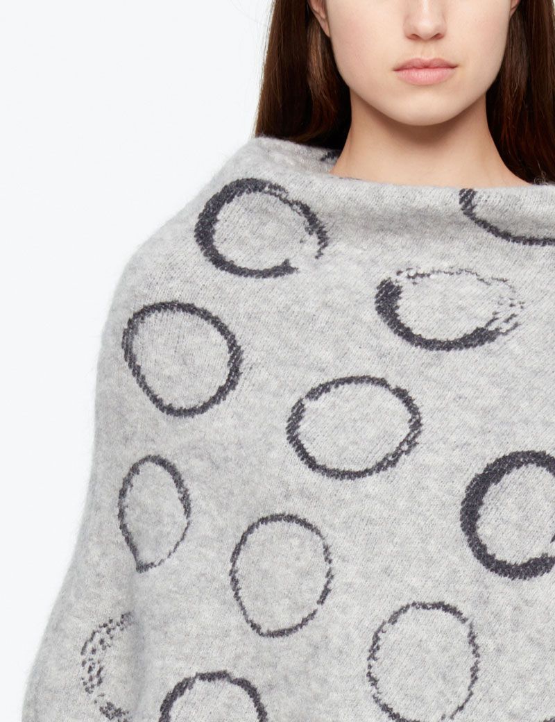 Sarah Pacini PONCHO - CIRCLE MOTIF