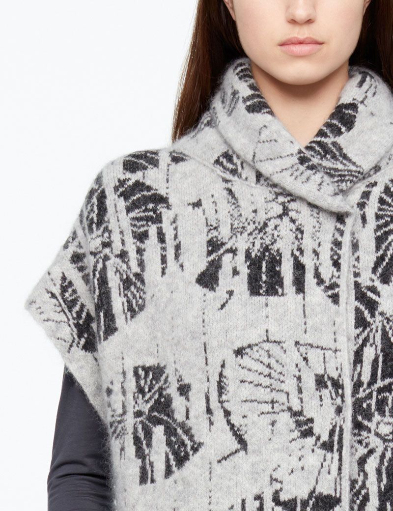Sarah Pacini FLÜGELÄRMEL CARDIGAN - SCHIRME