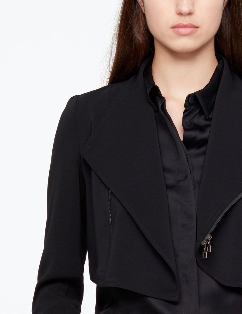 Sarah Pacini VESTE COURTE - CRÊPE