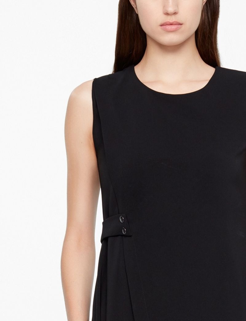 Sarah Pacini PANEL KLEID - KREPP