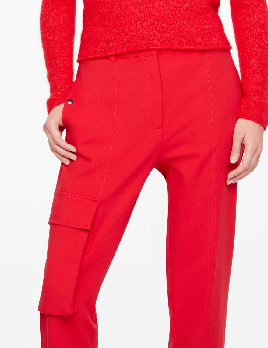 Sarah Pacini CARGO HOSEN - GABARDINE