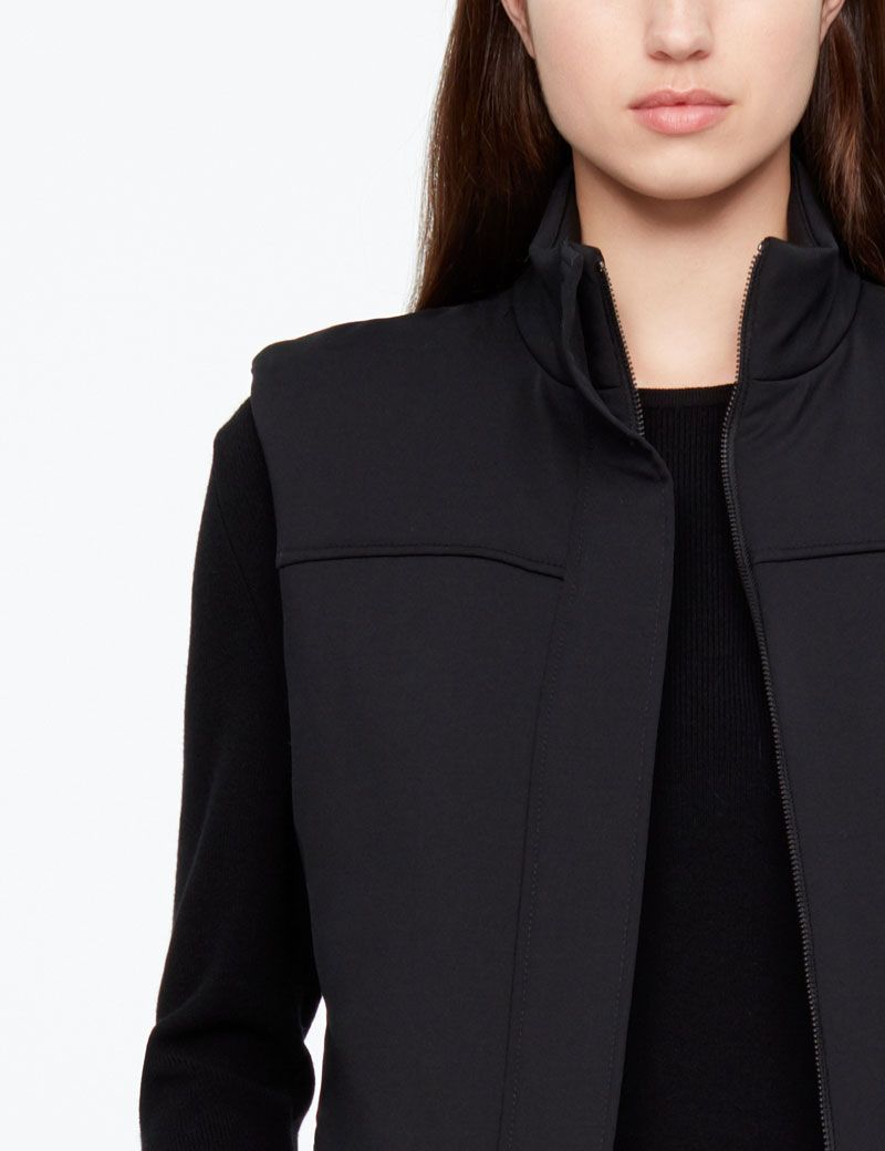 Sarah Pacini VESTE EN LAINE MOLLETONNÉE