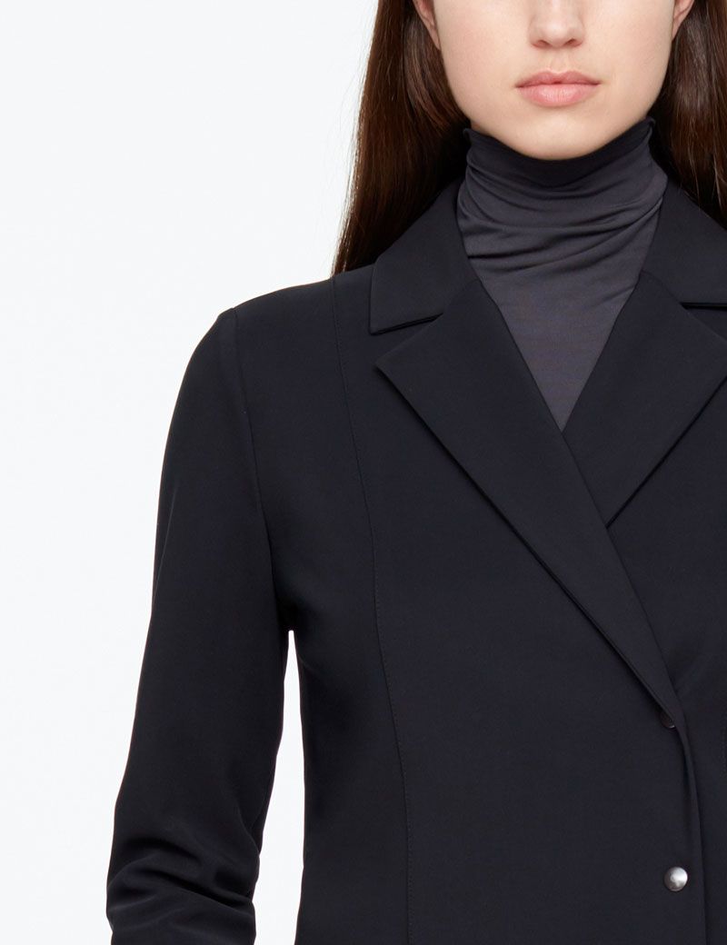Sarah Pacini VESTE LONGUE - MATIÈRE TECHNO