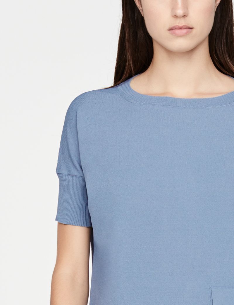 Sarah Pacini Leichter Pullover - Kurze Aermel