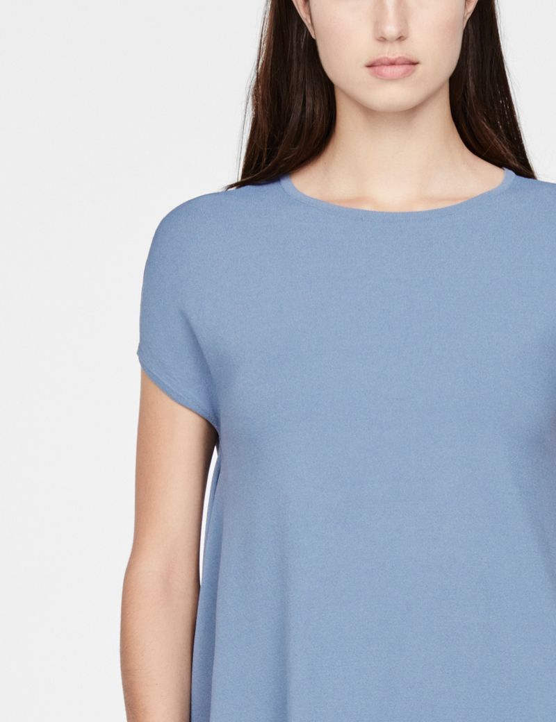 Sarah Pacini Robe tunique - fente latérale