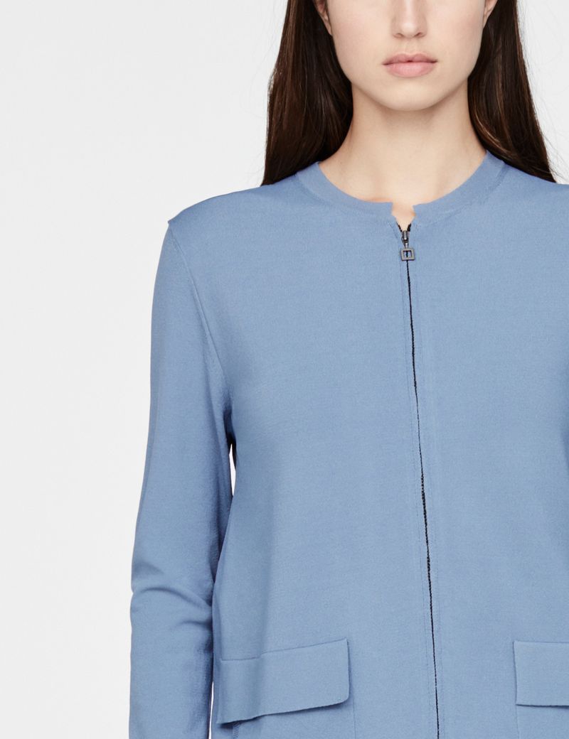 Sarah Pacini Cardigan long - fermoir zip