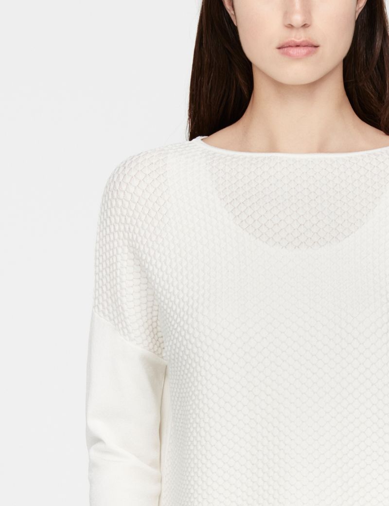 Sarah Pacini Pull mosaïque - court