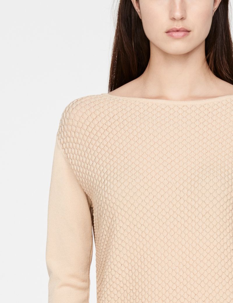 Sarah Pacini Mosaic sweater - ¾ sleeves