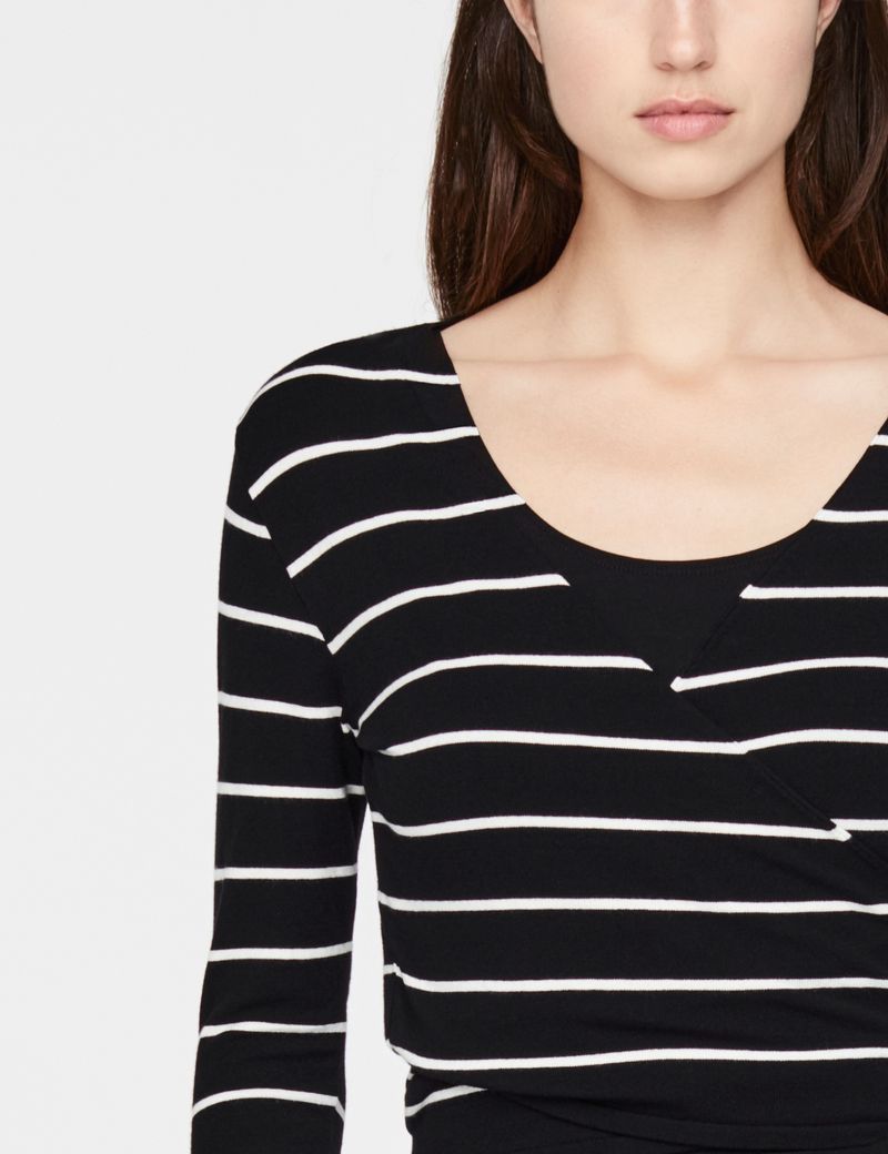 Sarah Pacini Cache-coeur - stripes