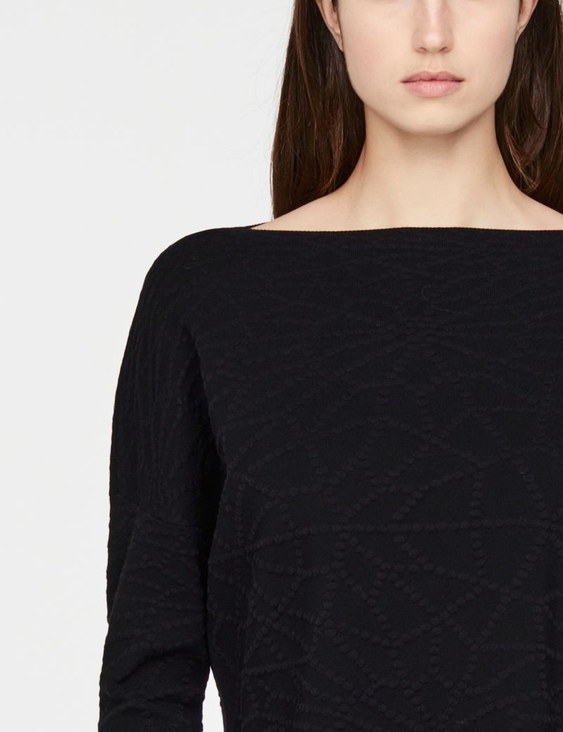 Sarah Pacini Cropped sweater - starburst