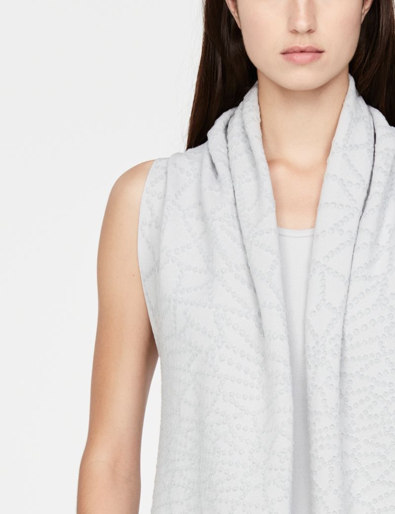 Sarah Pacini Cardigan sans manches - étoiles