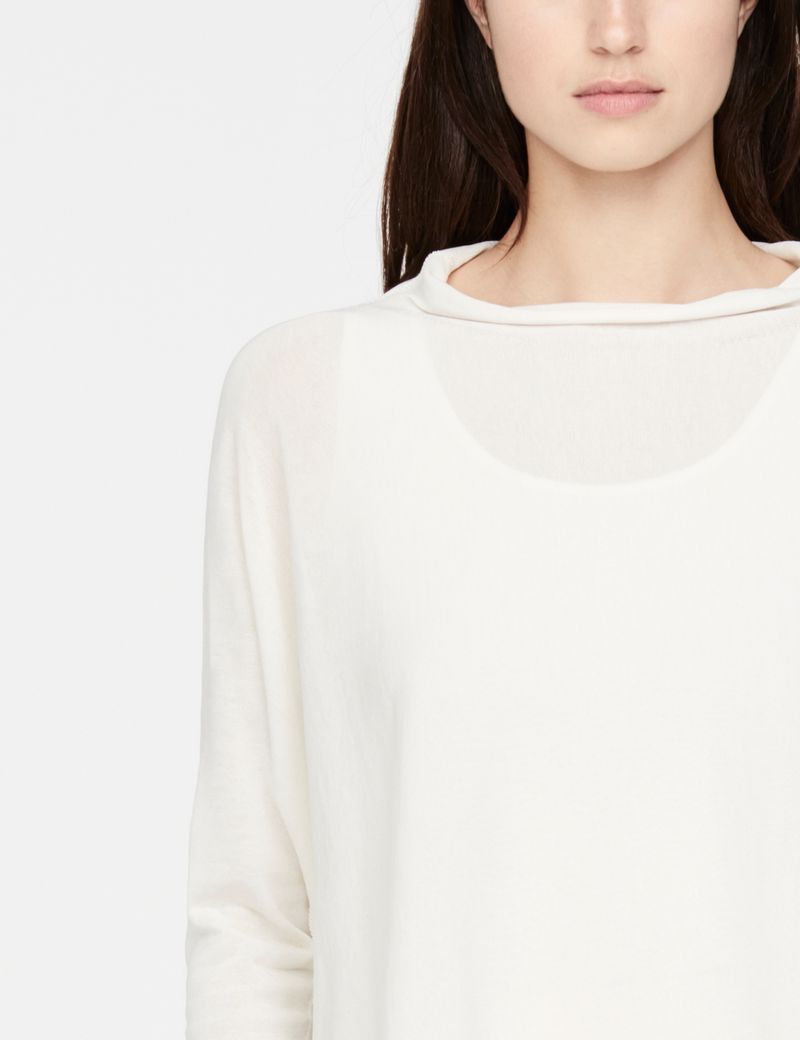 Sarah Pacini Pull coton mako - manches ¾