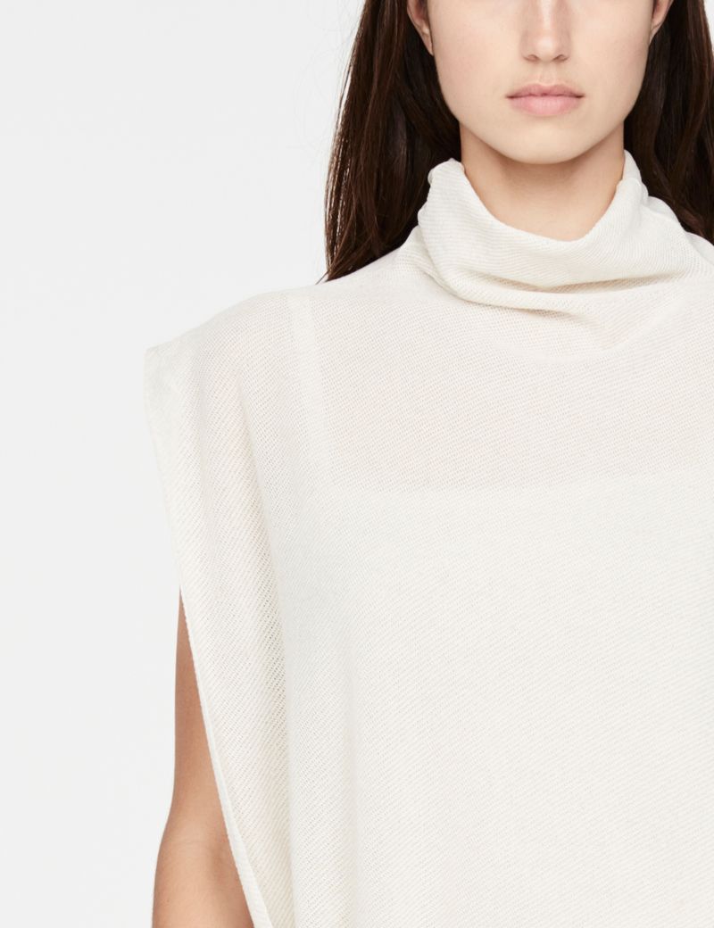 Sarah Pacini Poncho léger - perforations
