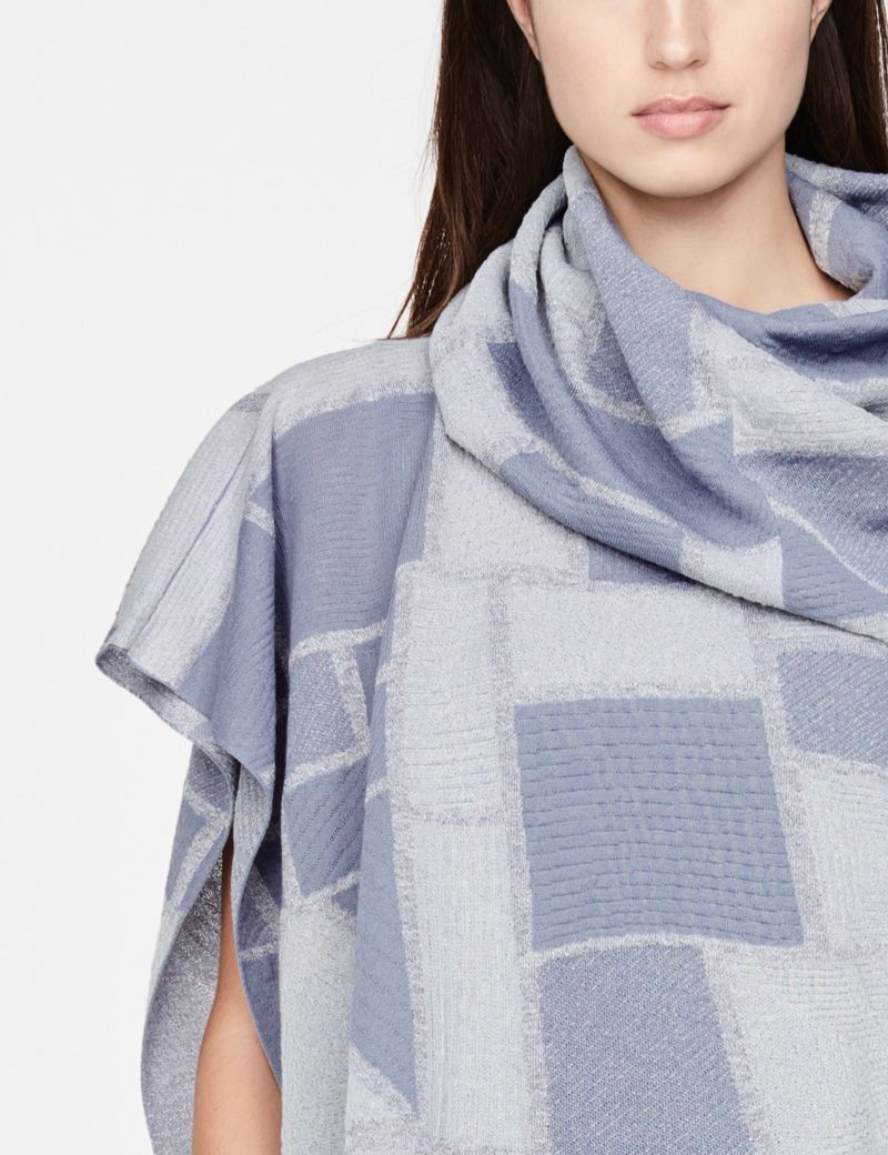 Sarah Pacini Landschafts-Poncho