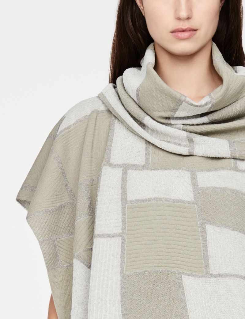 Sarah Pacini Landschafts-Poncho