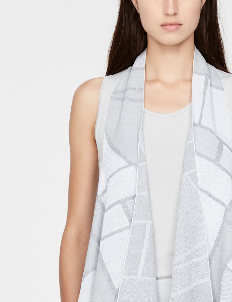 Sarah Pacini Sleeveless cardigan - landscape