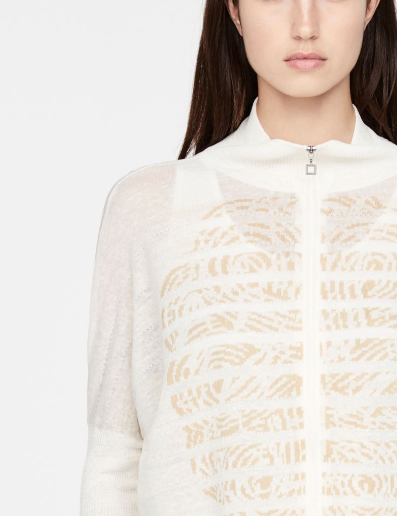 Sarah Pacini Pull en lin - court