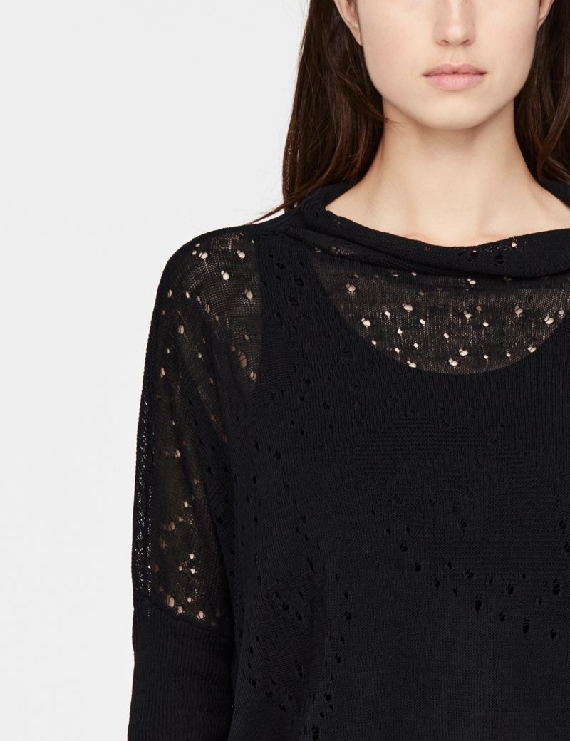 Sarah Pacini Linen sweater - mandana