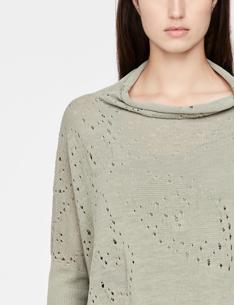Sarah Pacini Linen sweater - mandana