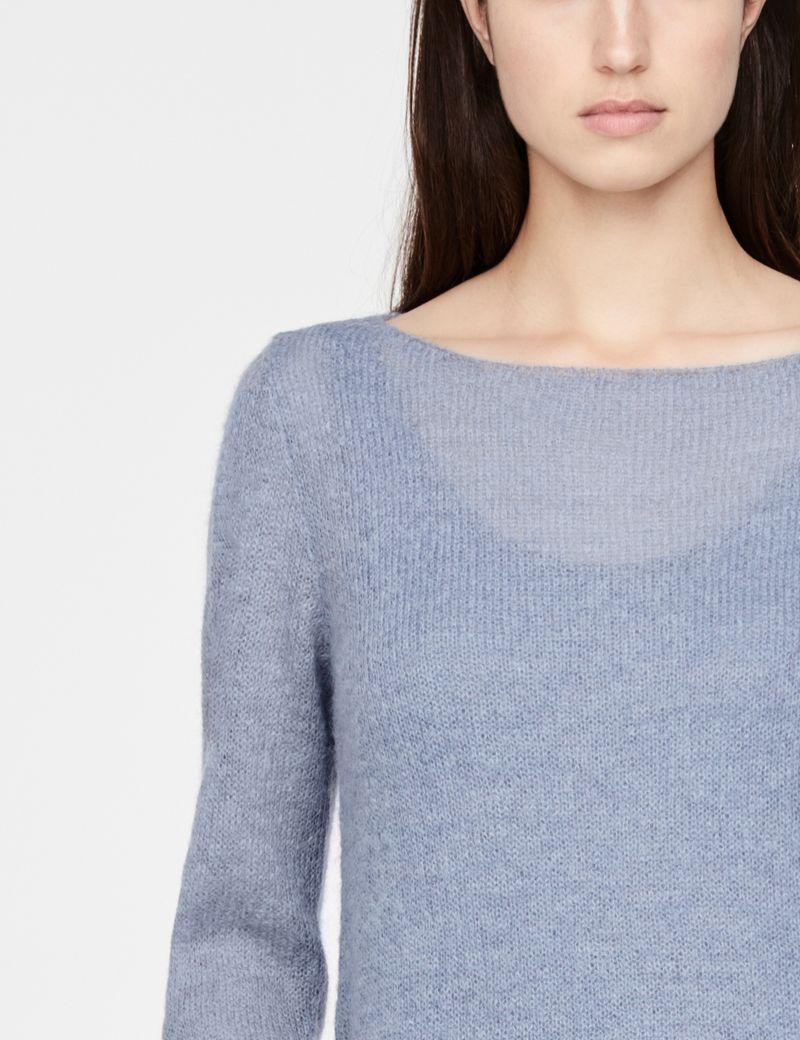 Sarah Pacini mohair-alpaca trui