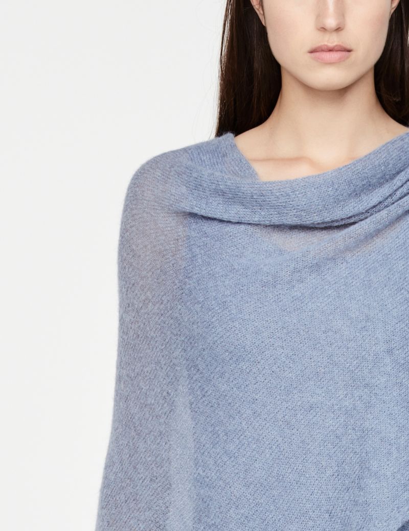 Sarah Pacini Mohair-Alpaca - Poncho