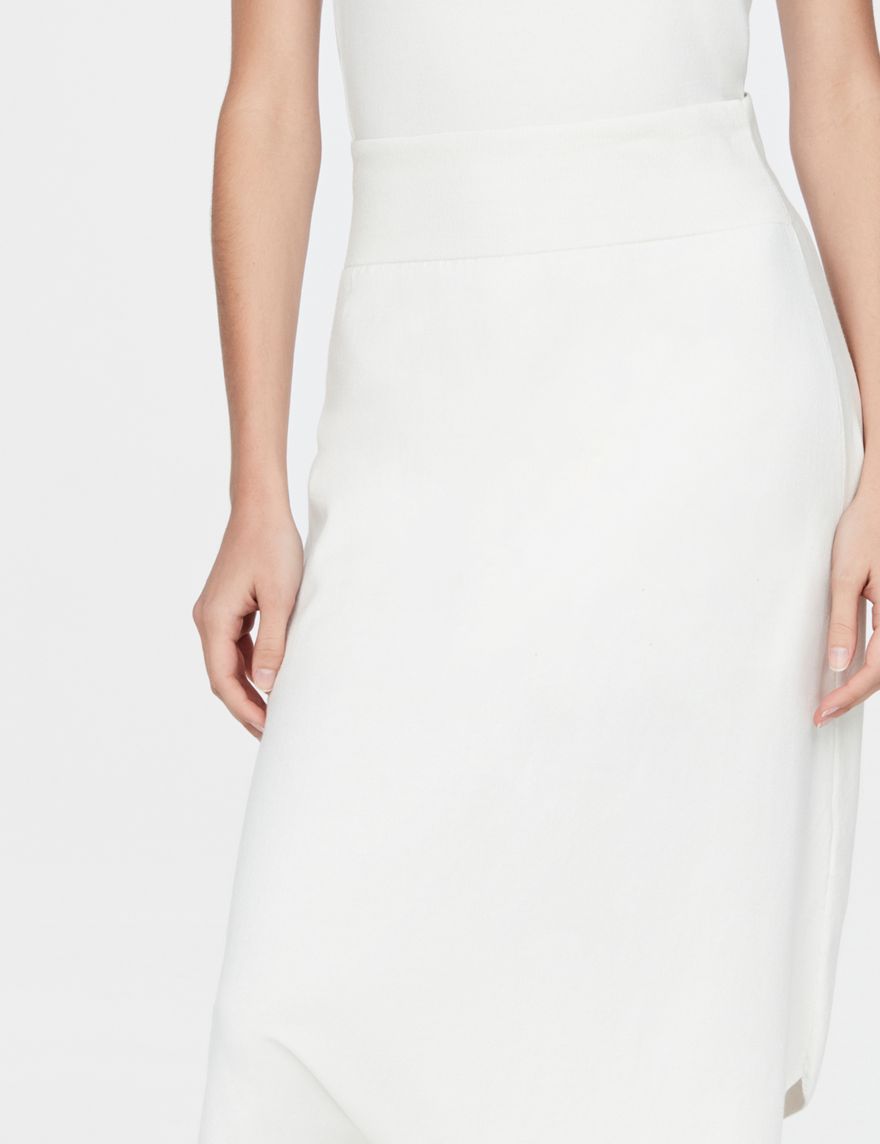 Sarah Pacini Jupe légère - Ourlet zippé