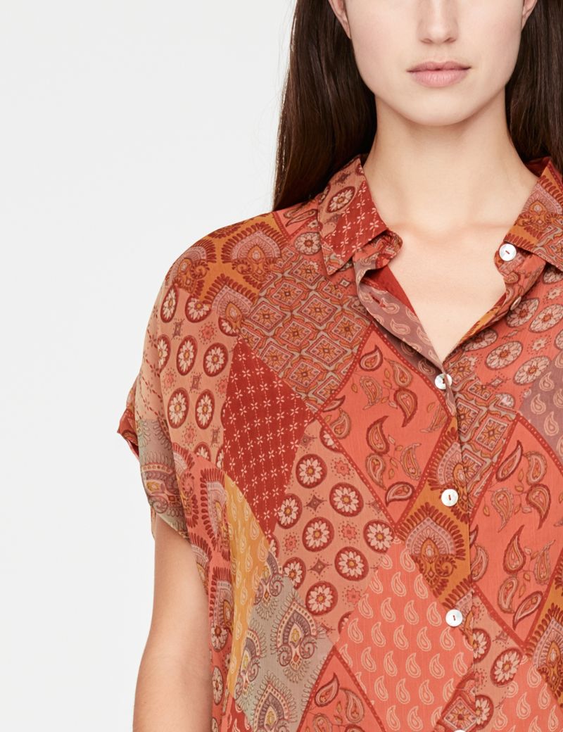 Sarah Pacini Chemise - patchwork