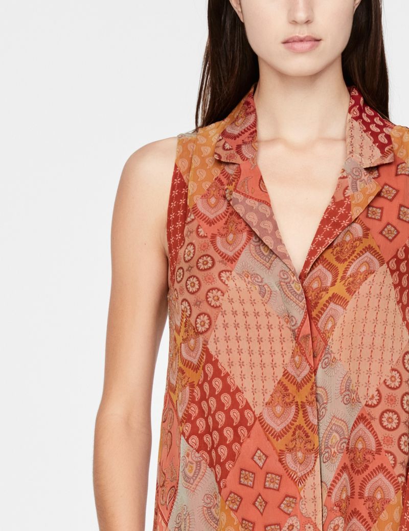 Sarah Pacini Robe maxi - patchwork