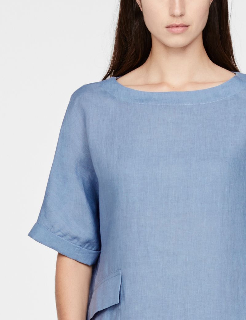 Sarah Pacini Robe en lin - ligne A