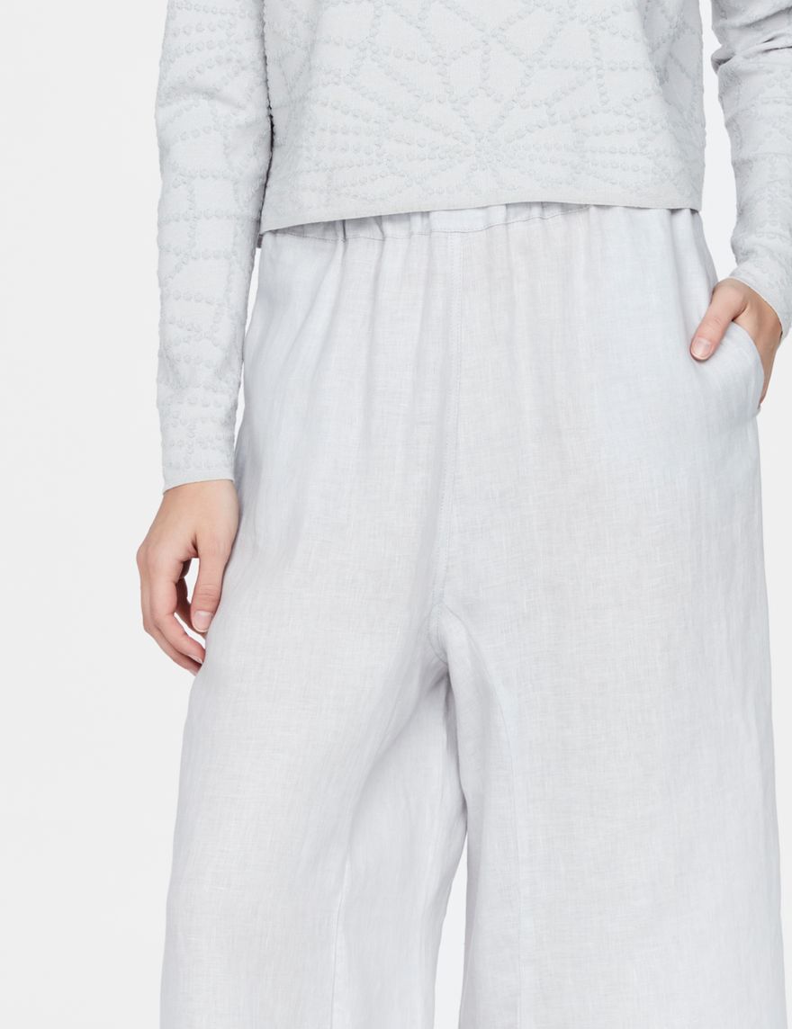 Sarah Pacini Pantalon en lin - palazzo