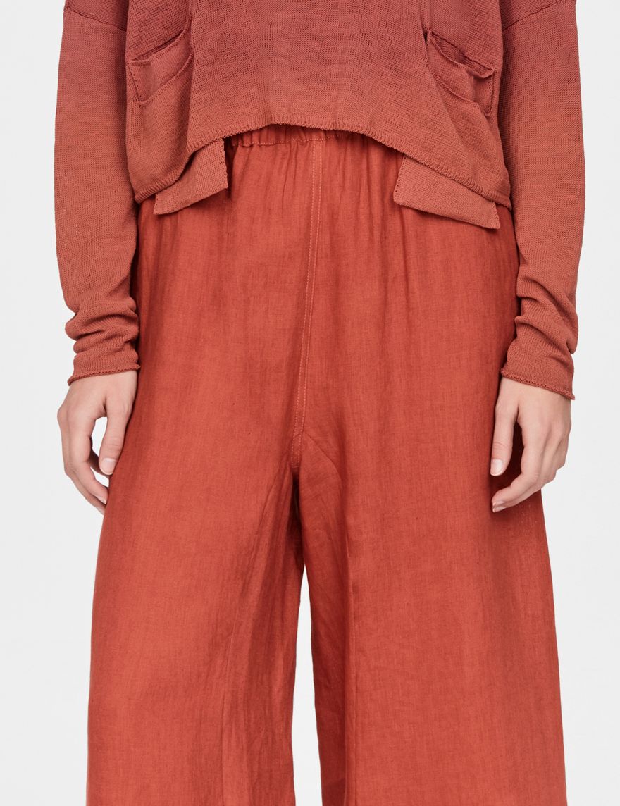 Sarah Pacini Leinenhosen - Palazzo