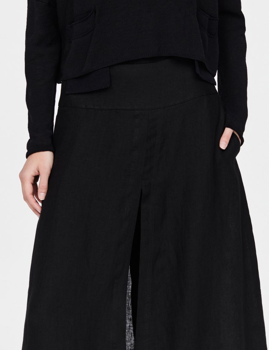Sarah Pacini Pantalon en lin - panneaux