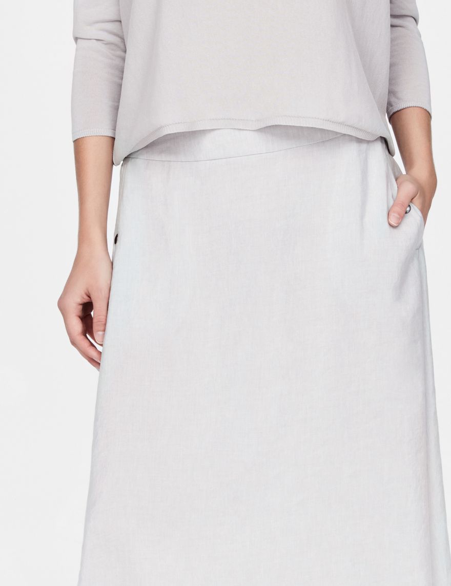 Sarah Pacini Jupe en lin - smocks
