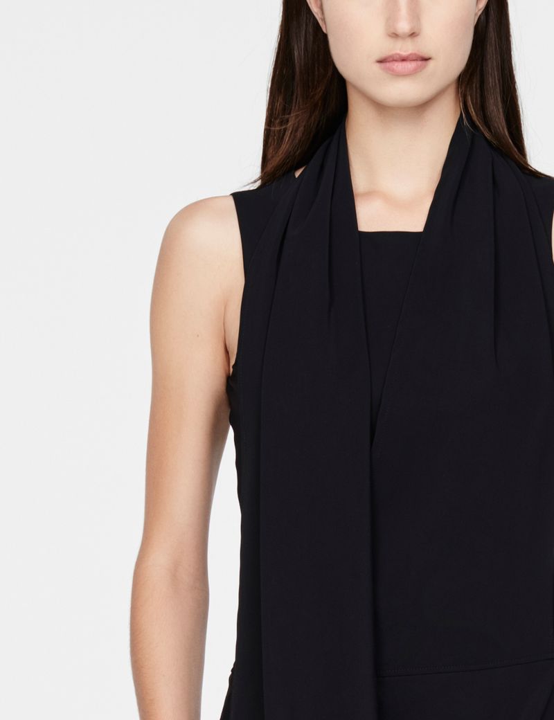 Sarah Pacini Maxi dress - scarf