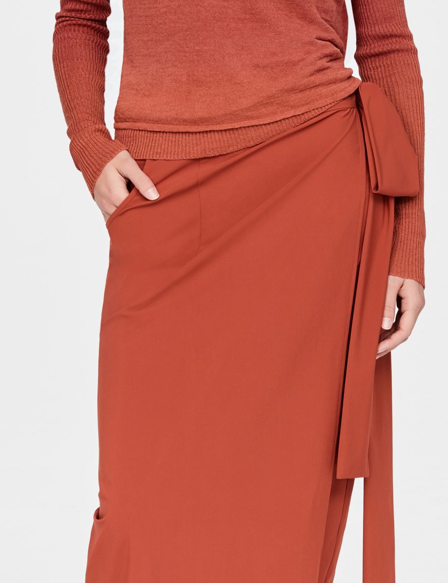 Sarah Pacini Jupe fluide - portefeuille
