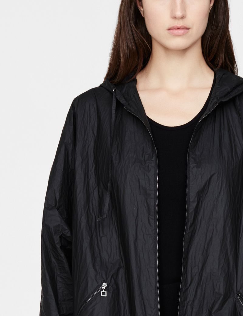 Sarah Pacini Parka légère - effet froissé