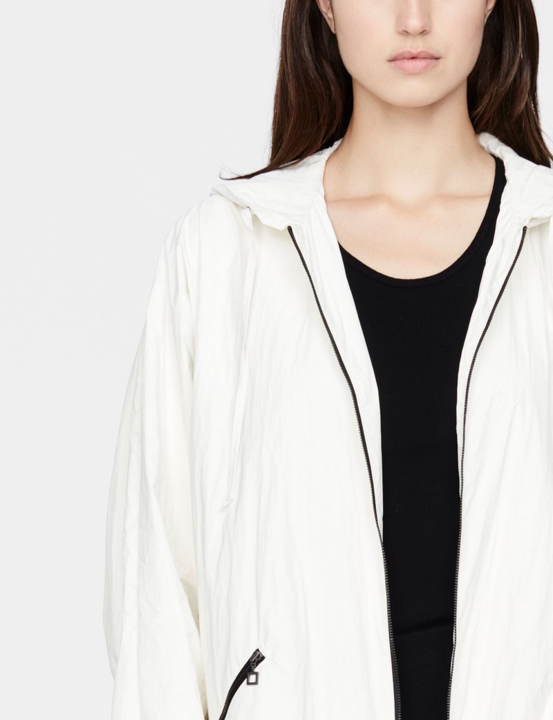 Sarah Pacini Parka légère - effet froissé