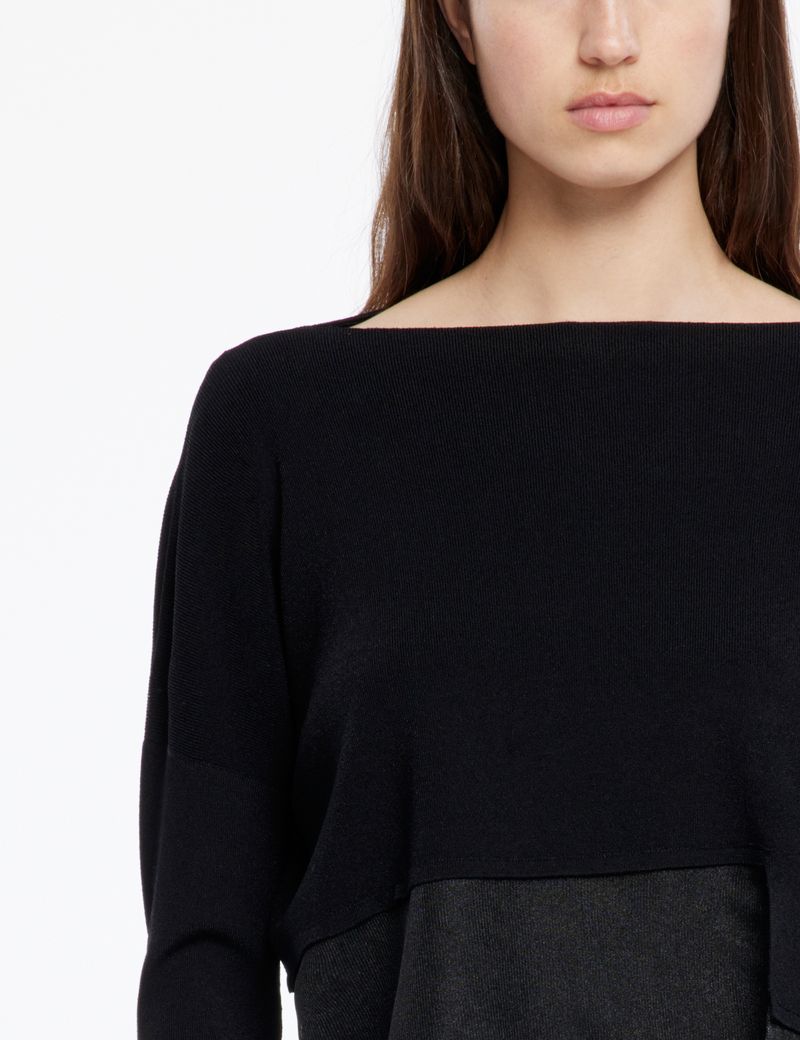 Sarah Pacini Pull - inserts translucides