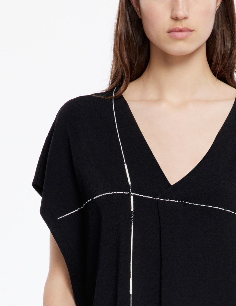 Sarah Pacini Poncho - style tunique