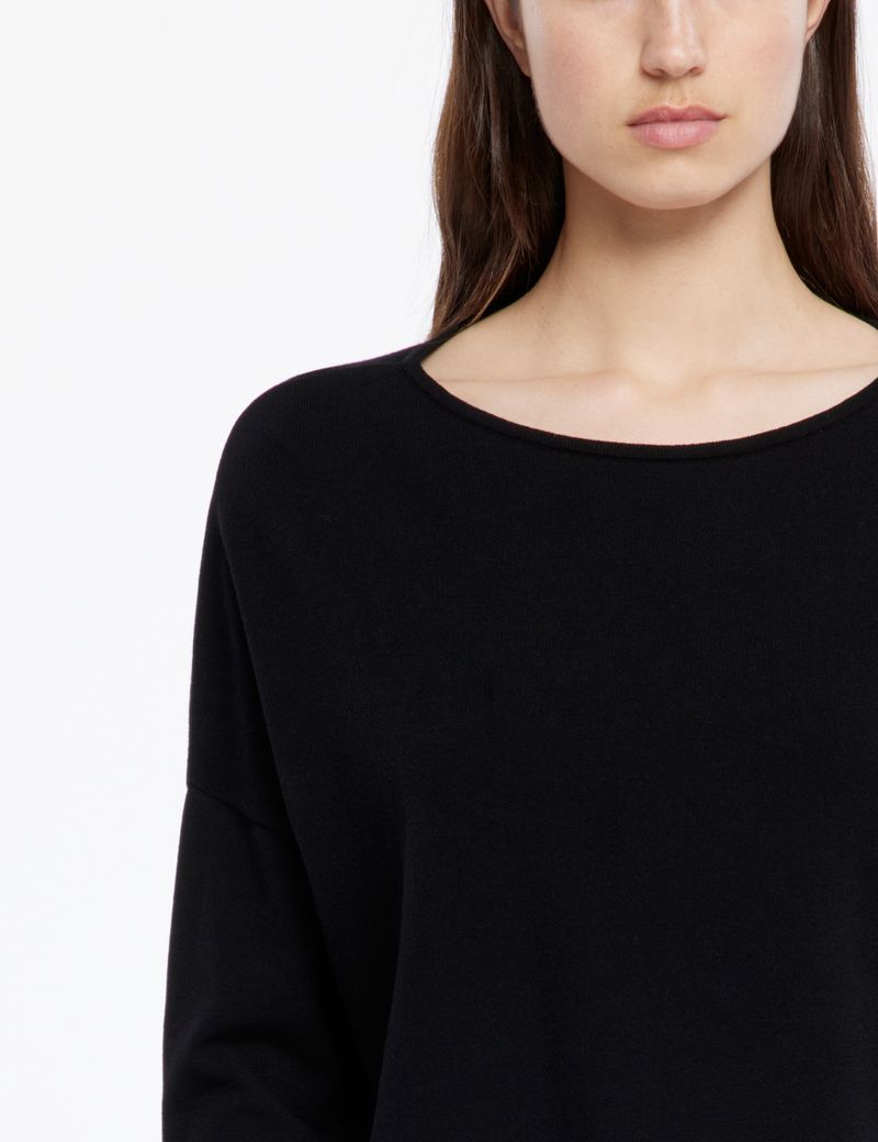 Sarah Pacini Sweater - reversible pocket