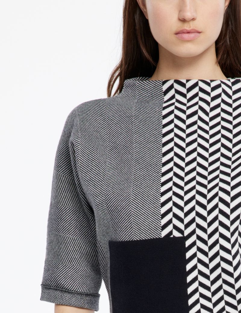 Sarah Pacini Trui - chevron