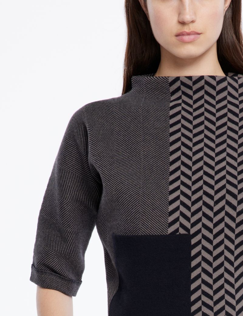 Sarah Pacini Sweater - chevron