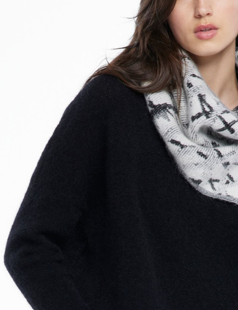 Sarah Pacini Col ample - fente