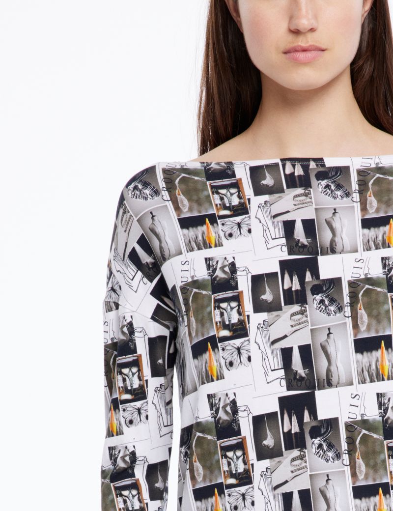 Sarah Pacini Cotton top - mood board
