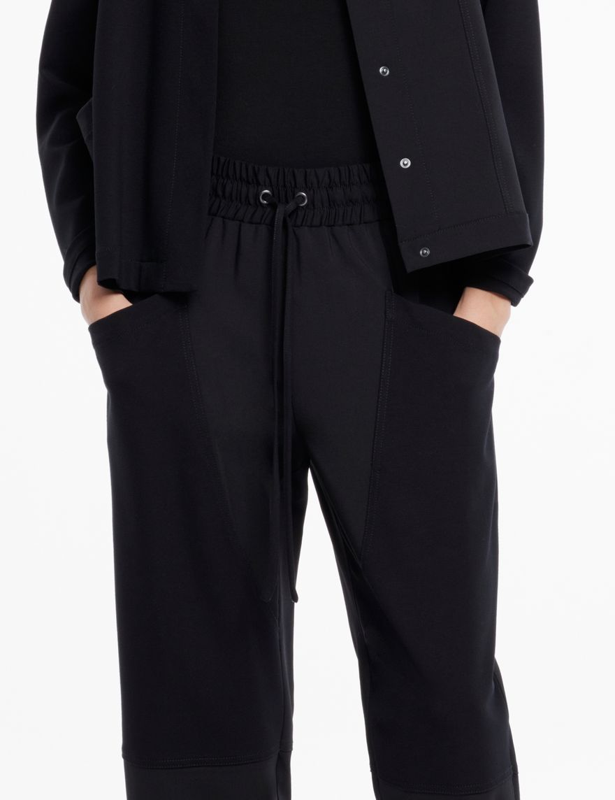 Sarah Pacini Pantalon gabardine - poches jersey