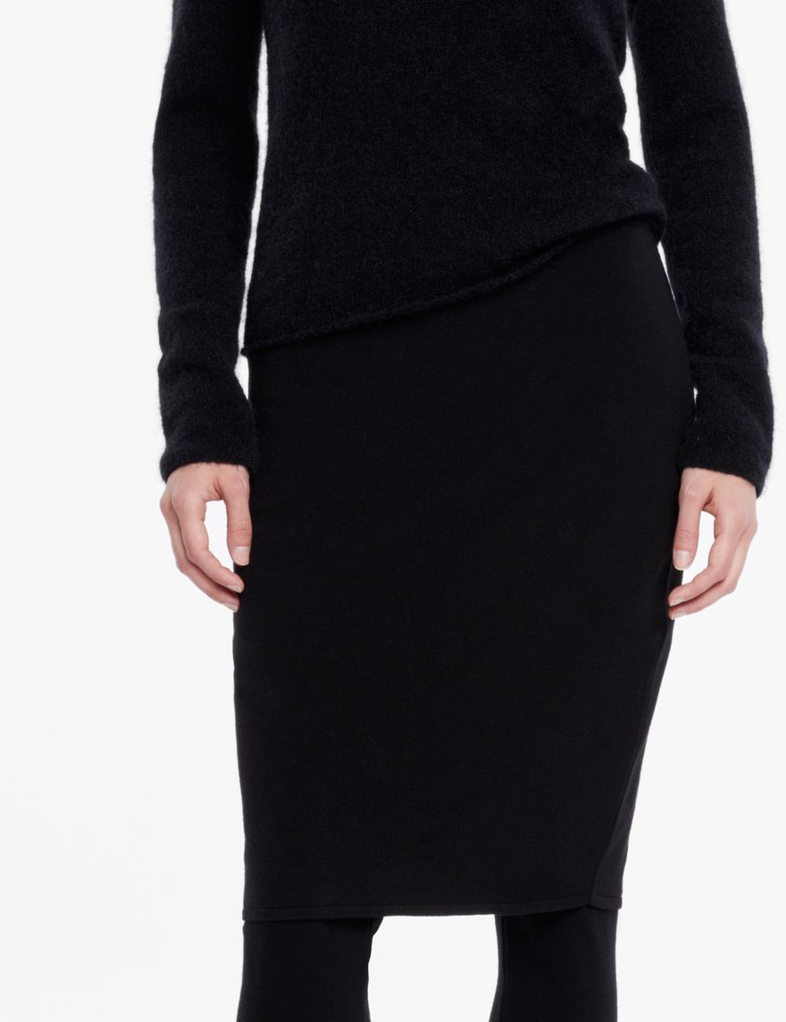 Sarah Pacini Jupe en maille - droite