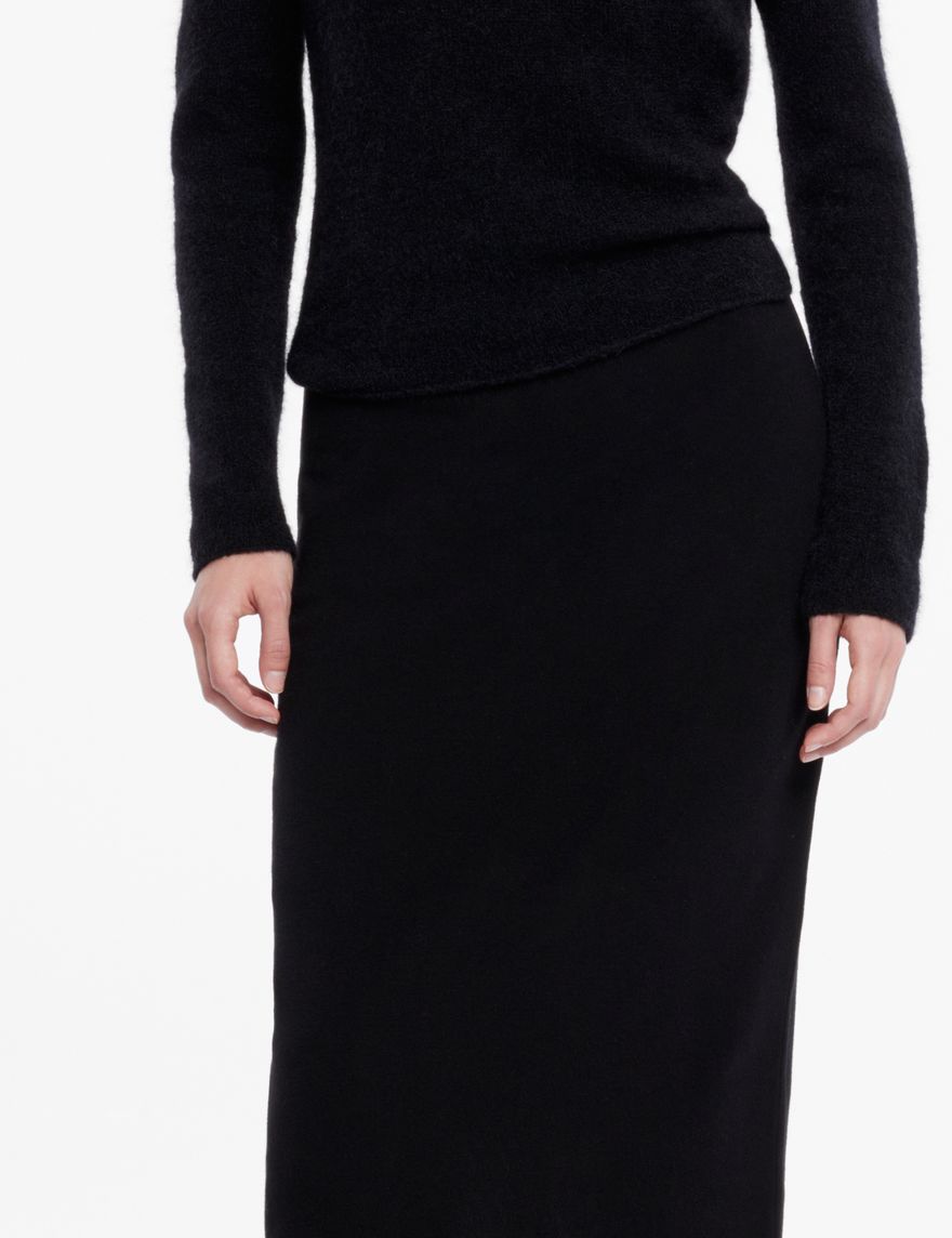 Sarah Pacini Jupe maxi -mélange viscose
