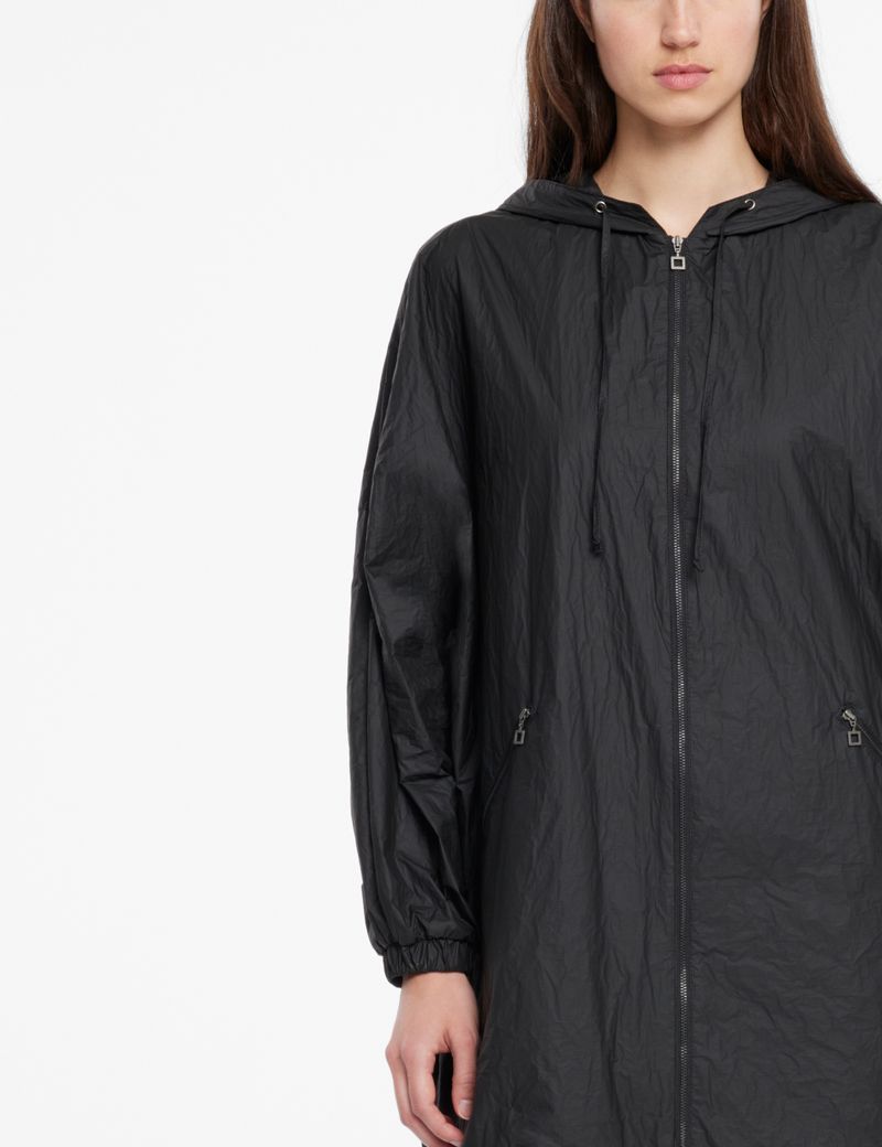 Sarah Pacini Parka - effet froissé